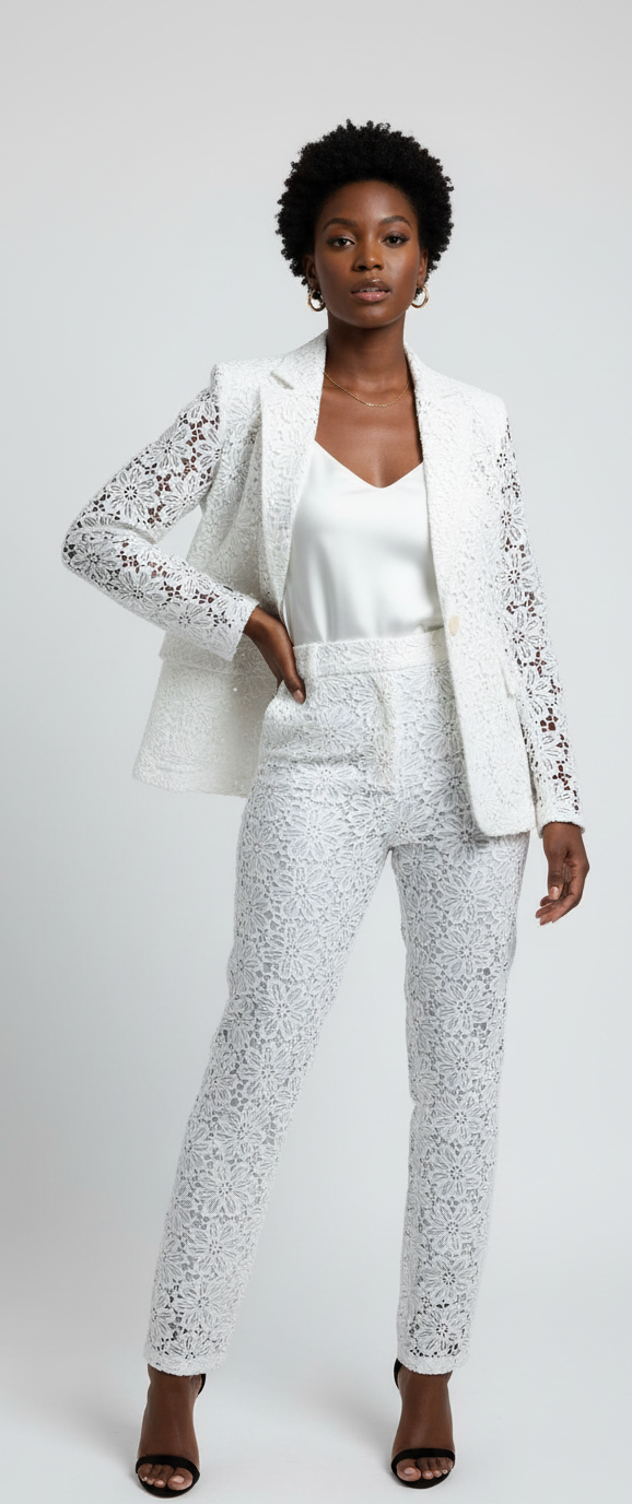 Ensemble blazer et pantalon La Signature